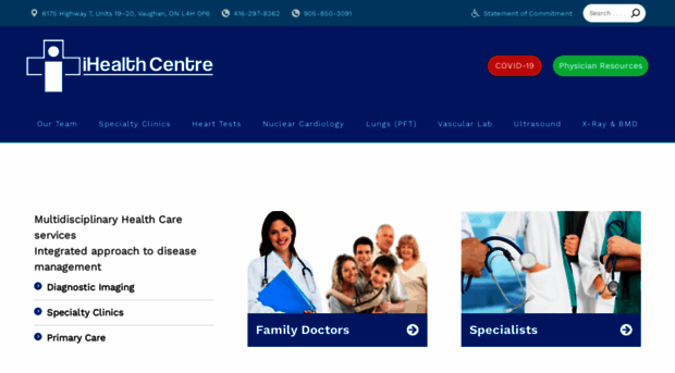 ihealthcentre.ca