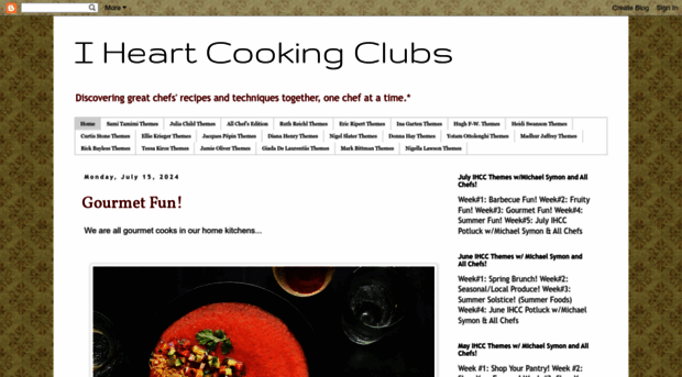 iheartcookingclubs.blogspot.com