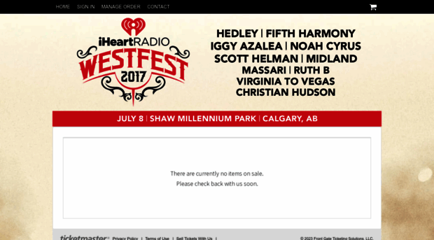 iheartradiowestfest.frontgatetickets.com