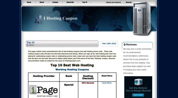 ihostingcoupon.com