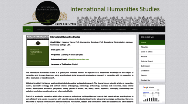 ihs-humanities.com