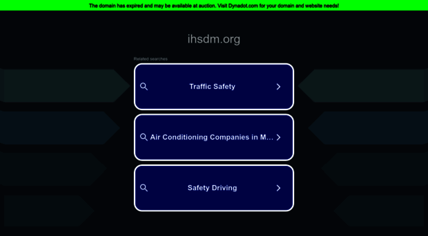 ihsdm.org