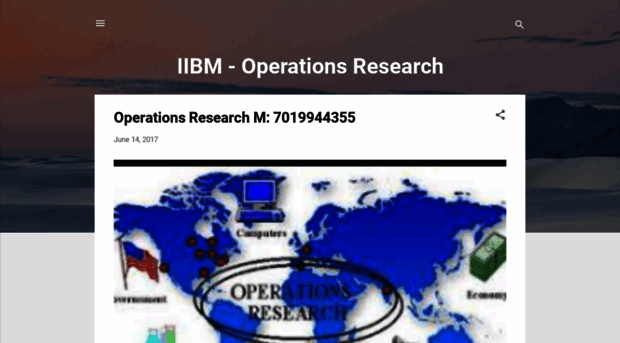 iibmoperationsresearch1.blogspot.com