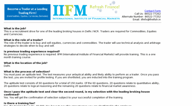 iifmfx.firefish.in