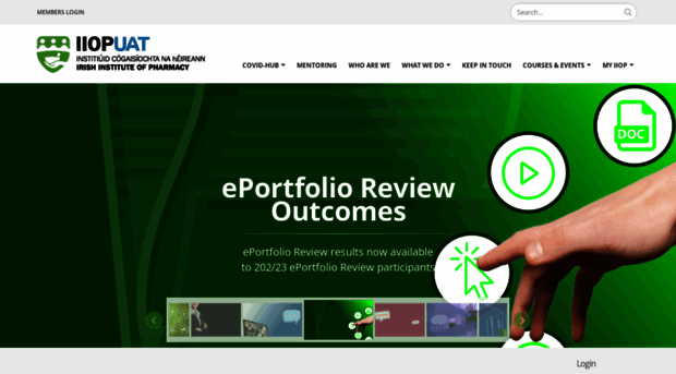 iiop-eportfolio-uat.enovation.ie