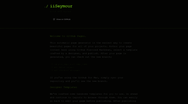 iiseymour.github.io