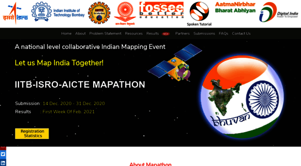 Iitb Isro Aicte Iitb Isro Aicte Mapathon Iitb