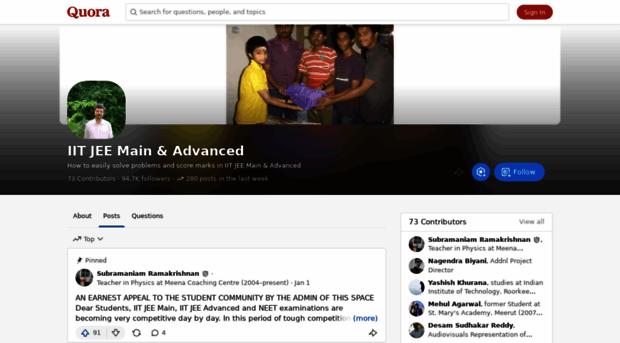 iitjeemainadvanced.quora.com
