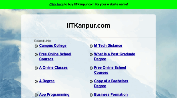 iitkanpur.com