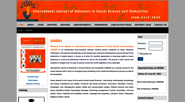 ijassh.com