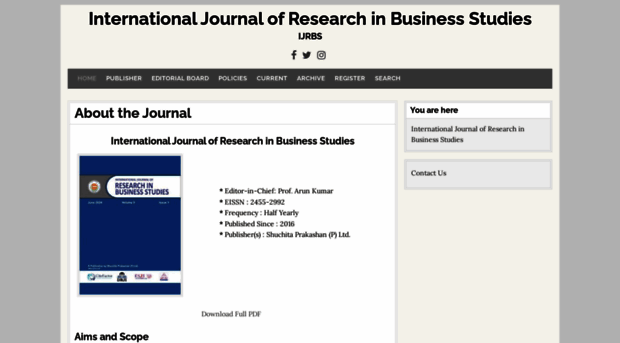 ijrbs.com