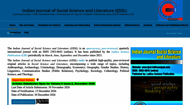ijssl.latticescipub.com