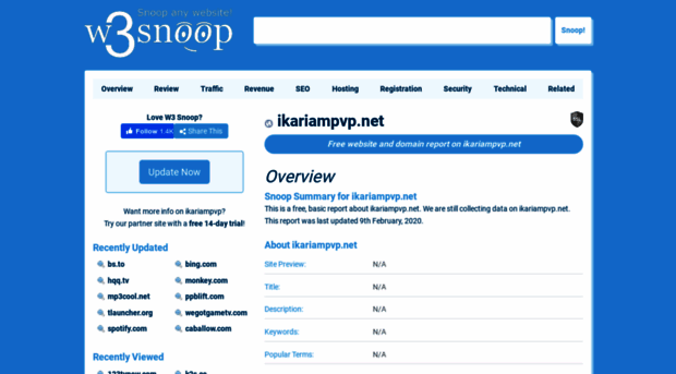 ikariampvp.net.w3snoop.com