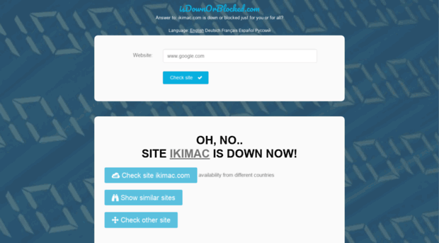 ikimac.com.isdownorblocked.com