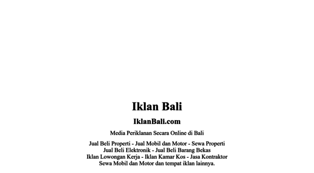 iklanbali.com