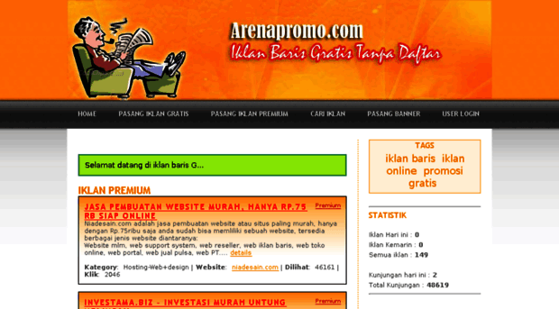 iklangratis.arenapromo.com