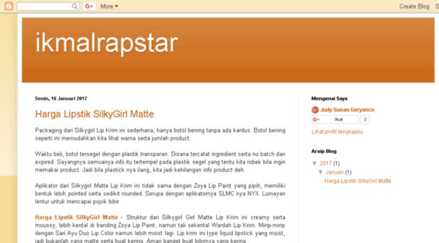 ikmalrapstar.blogspot.com