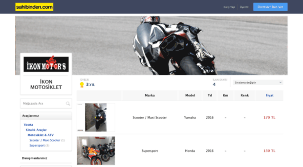 ikonmotosiklet.sahibinden.com