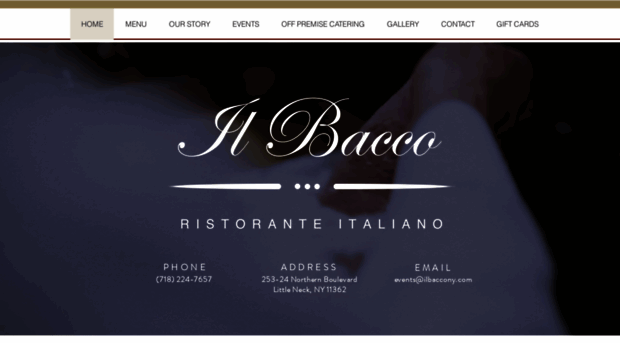 ilbaccoristorante.com