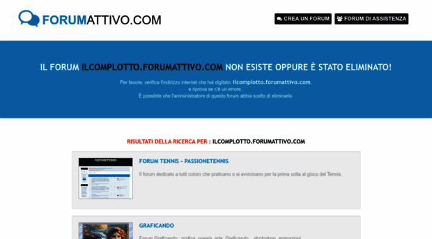 ilcomplotto.forumattivo.com