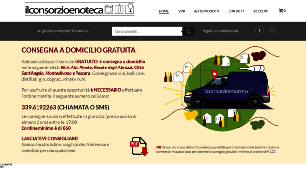 ilconsorzioenoteca.com