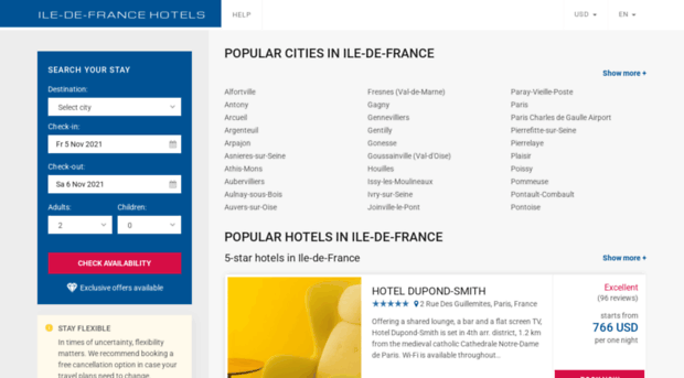 iledefrance-hotel.com