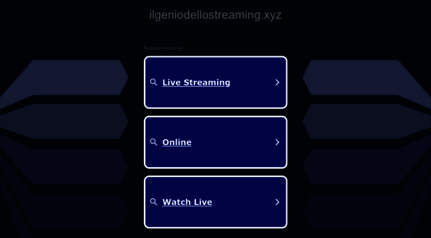 ilgeniodellostreaming.xyz