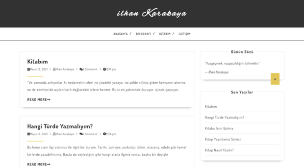 ilhankarakaya.com