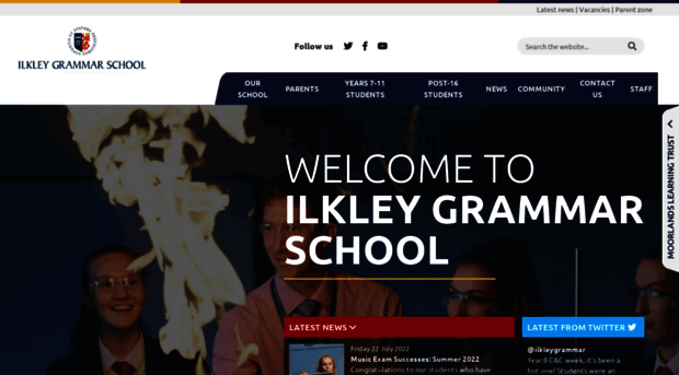 ilkleygrammarschool.com