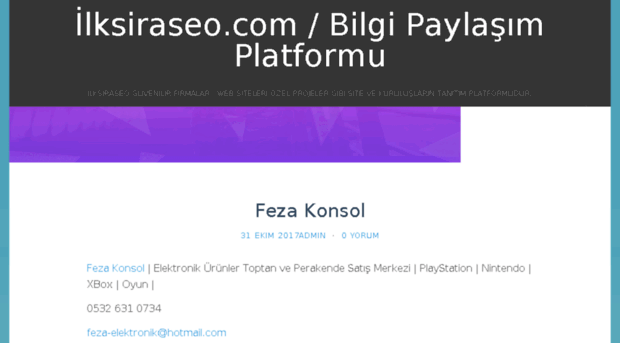 ilksiraseo.com