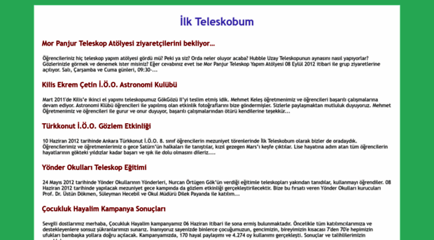 ilkteleskobum.org