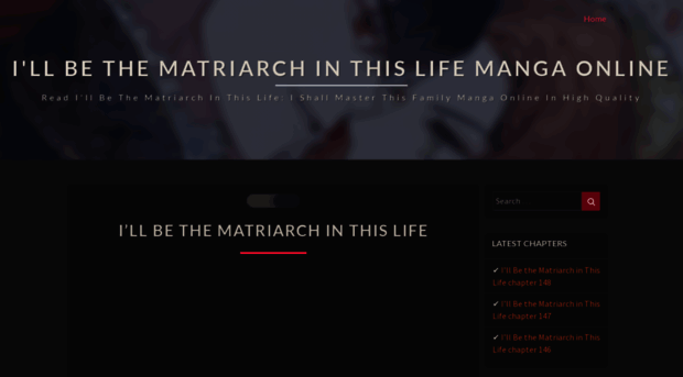 illbethematriarchinthislife.com