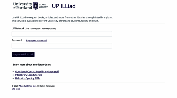 illiad.up.edu