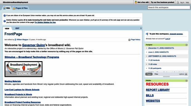 illinoisbroadbanddeployment.pbwiki.com