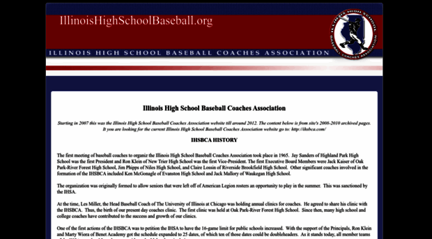 illinoishighschoolbaseball.org