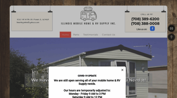 illinoismobilehomeandrvsupply.com