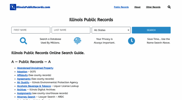 illinoispublicrecords.com