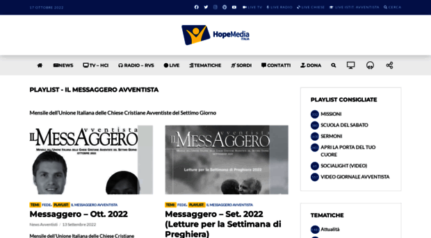 ilmessaggeroavventista.it