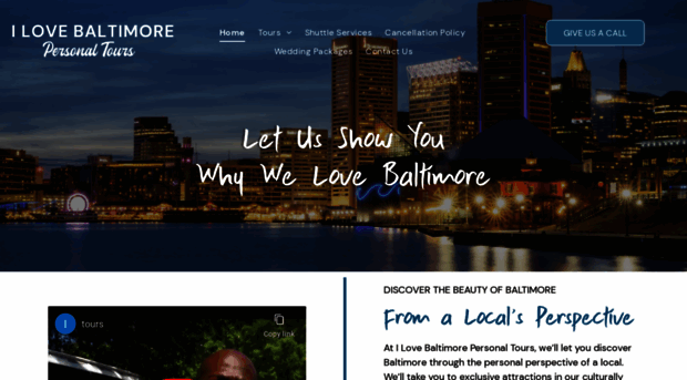 ilovebaltimorepersonaltours.com