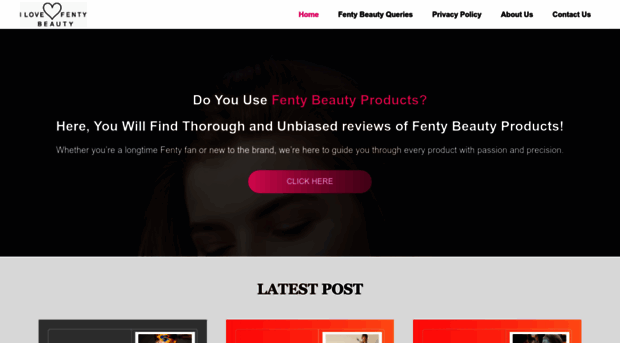 ilovefentybeauty.com
