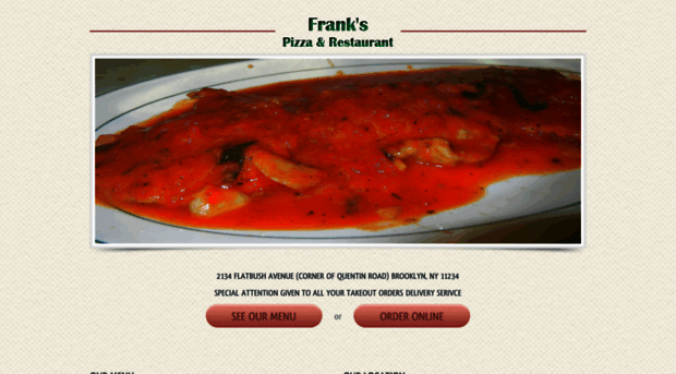 ilovefrankspizza.com