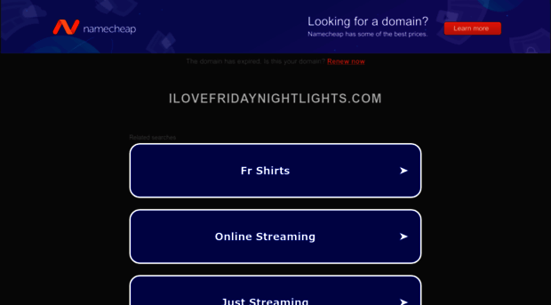 ilovefridaynightlights.com