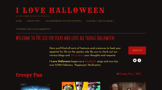 ilovehalloween.net