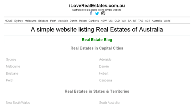 iloverealestates.com.au