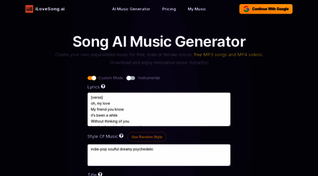 ilovesong.ai