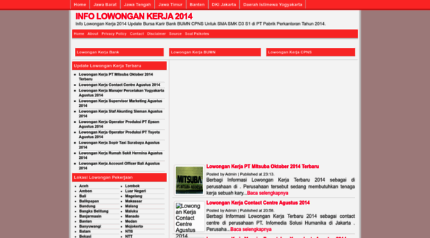 ilowongankerja2014.blogspot.com