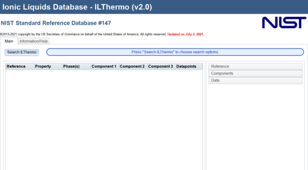 ilthermo.boulder.nist.gov