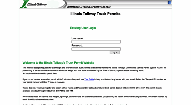 iltolltruckpermit.com