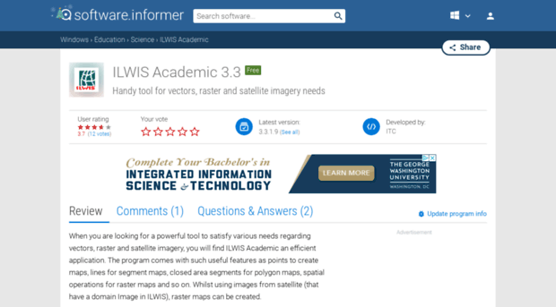 ilwis-academic.software.informer.com