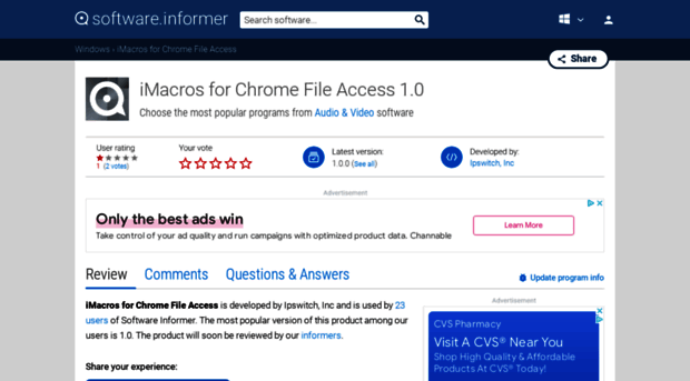 imacros-for-chrome-file-access.software.informer.com